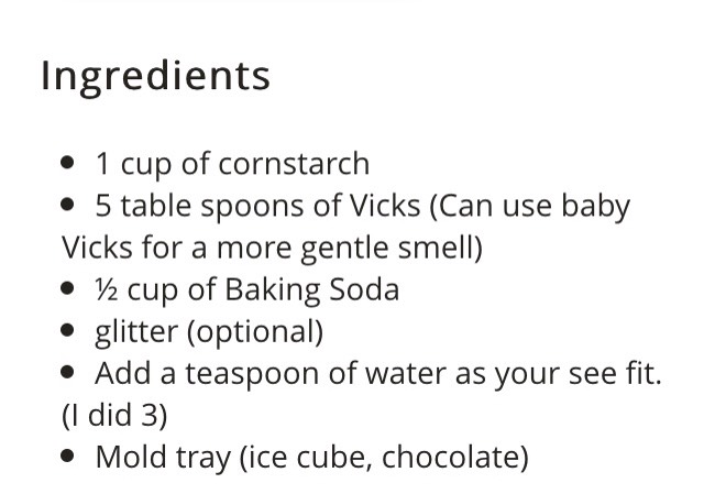 Homemade Vicks Shower Tablets!🛀🏼💦