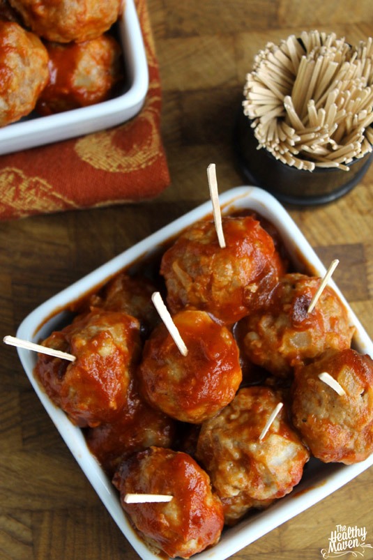3. Champagne Turkey Meatballs
Yes, you can make meatballs using champagne. And, yes, they taste incredible.