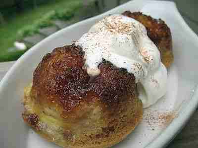 BANANA UPSIDE DOWN MUFFINS