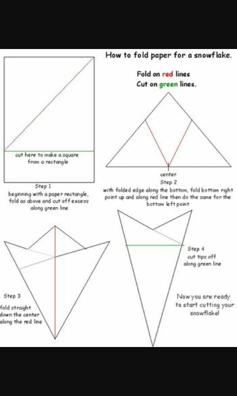 DIY PAPER SNOWFLAKES