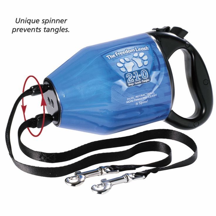 8. The Freedom Leash
Have two or more dogs and hate taking them out together because of the tangled leash issue? The Freedom Leash will solve your problem!
$49.99