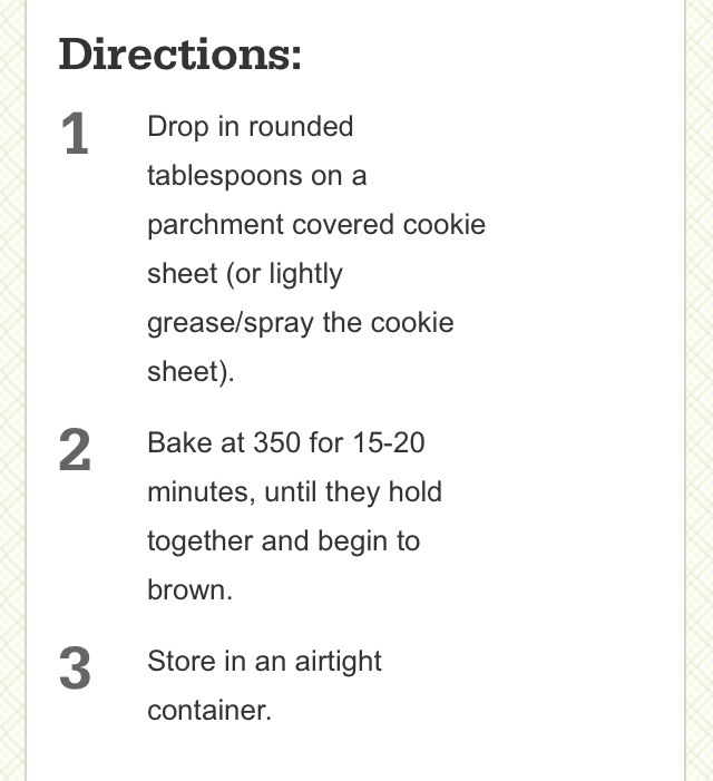 " Healthy Cookies"ππ