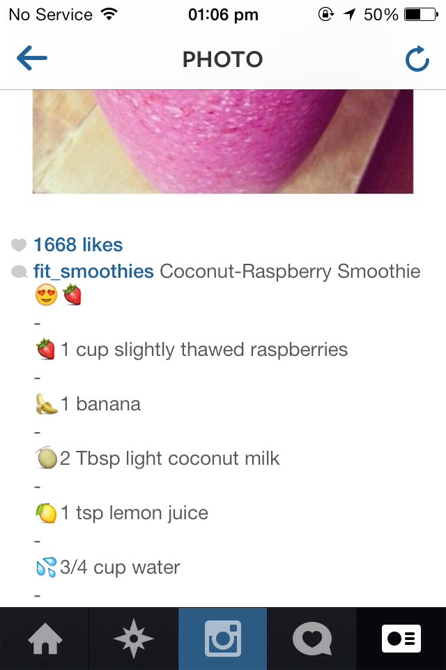 Coconut And Raspberry Smoothie, Healthy And Delicious!