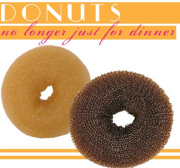 Get a hair donut, the spongy material helps capture the makeup and clean the brushes. 