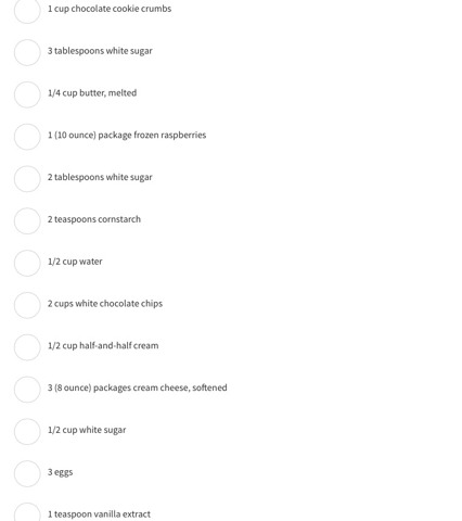 Ingredients