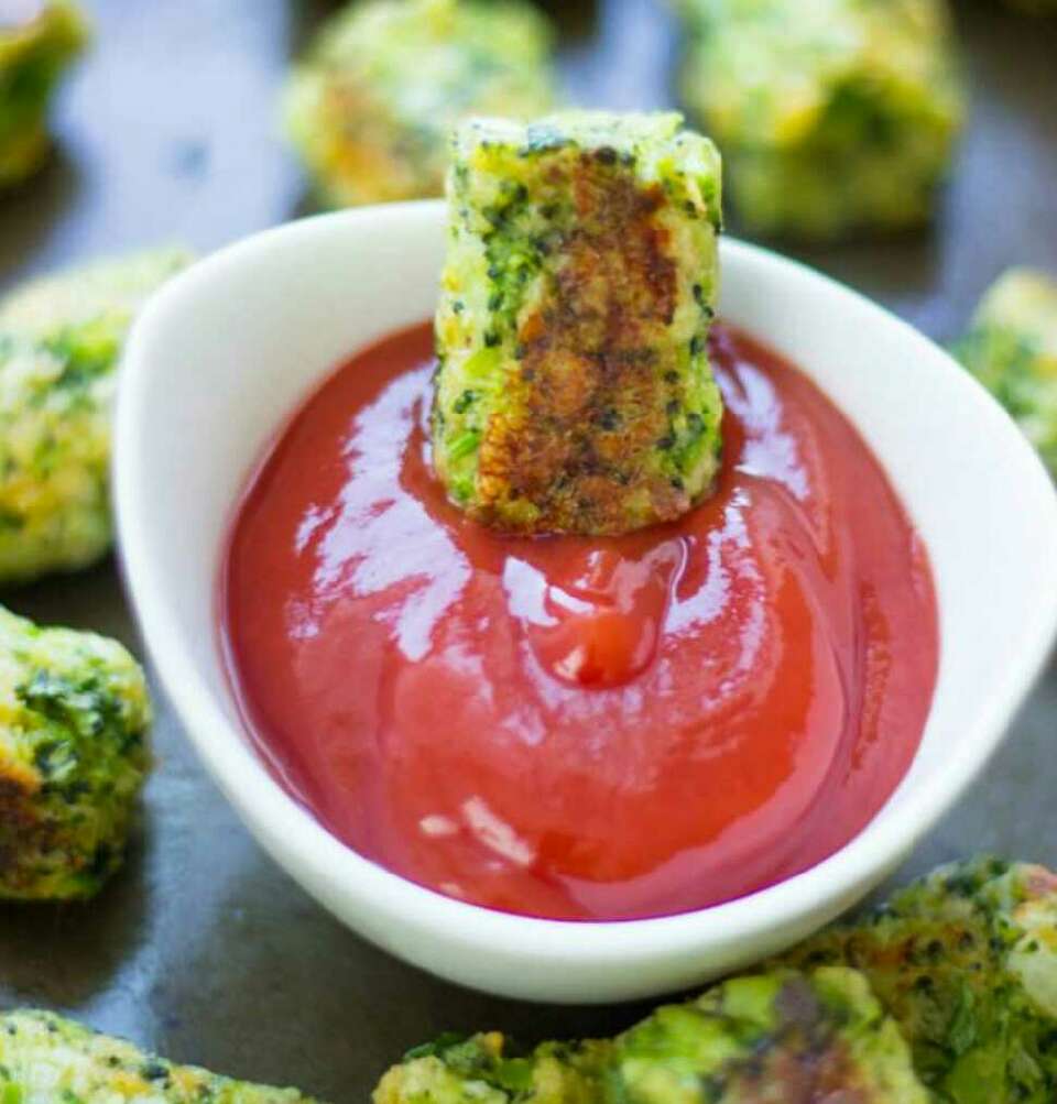 Healthy Baked Broccoli Tots!