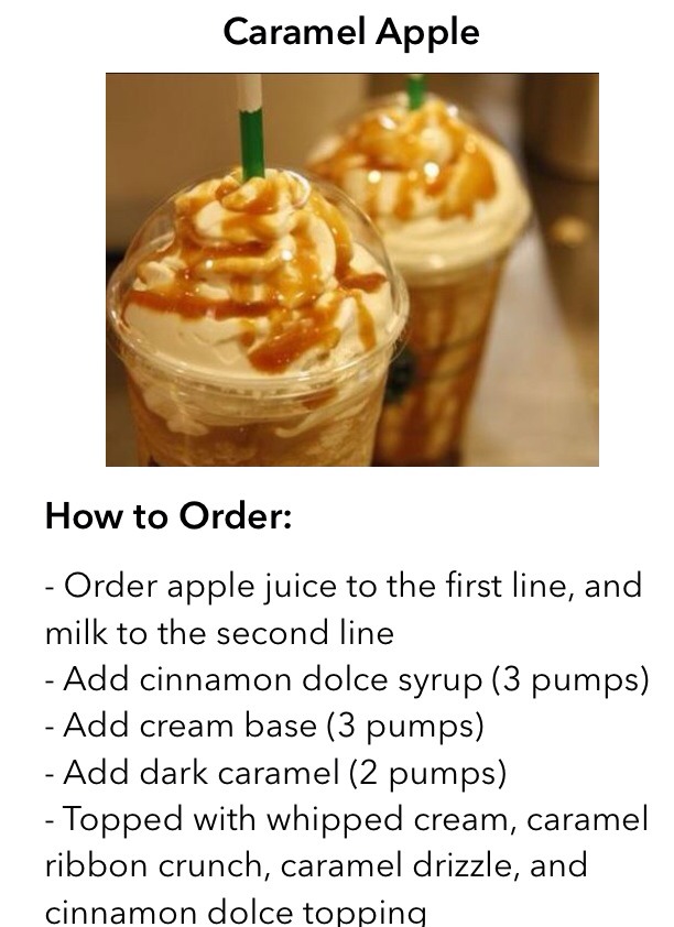 Starbucks Secret Menu Frappuccinos Recipes To Order  