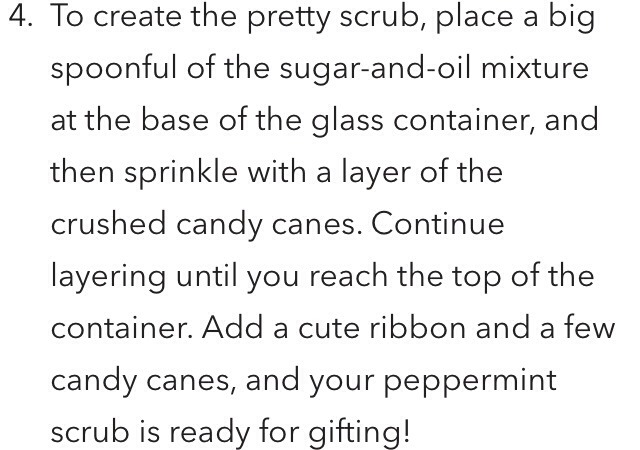 DIY Candy Cane Sugar Scrub! 