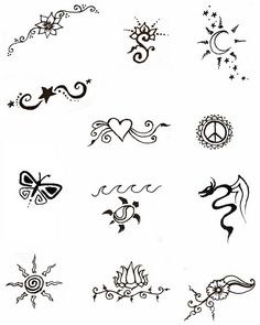 Simple Henna Designs 