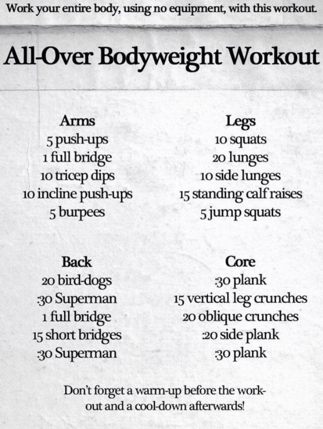 Full Body Workouts And Challenges
