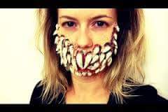 Cool Halloween Makeup. 