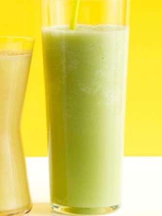 HONEYDEW-ALMOND SMOOTHIE
Blend:
2 cups of chopped honeydew melon
1 cup of almond milk
1 cup of ice
1 cup of honey