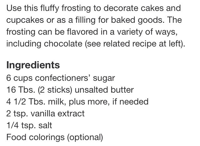 🍰Quick Buttercream Frosting! Yum!🍰