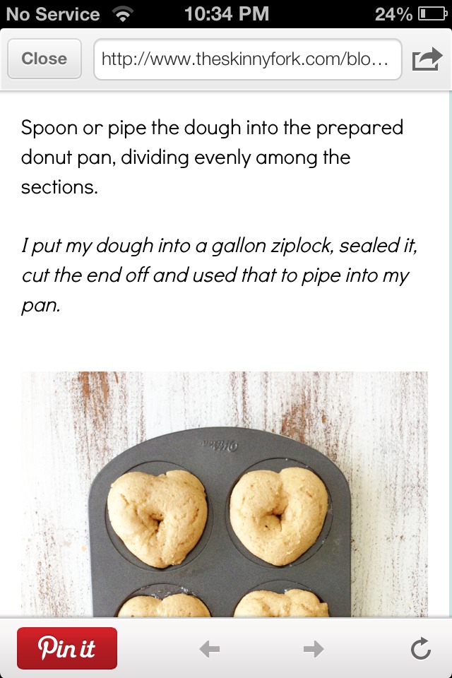 Skinny Vanilla Bean Doughnuts!!!