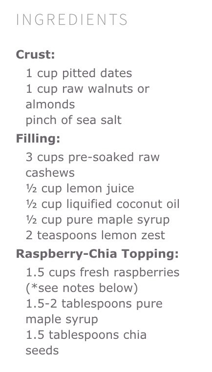 Vegan Lemon Raspberry No-Bake Bars