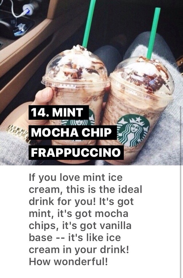 29 BEST STARBUCKS DRINKS 
