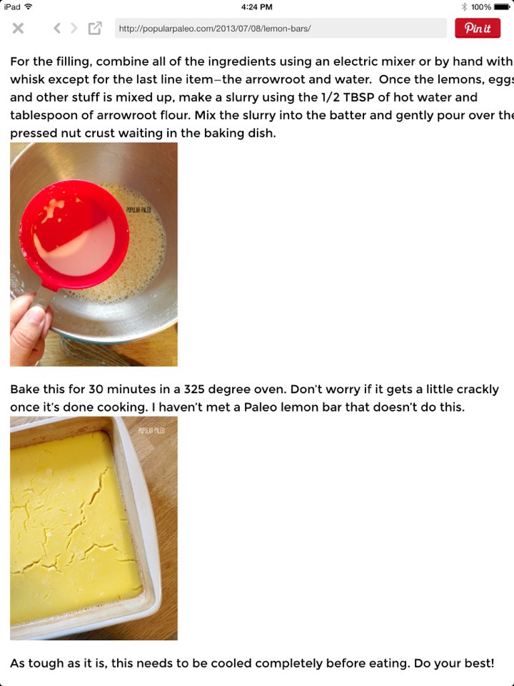 Lemon Bar