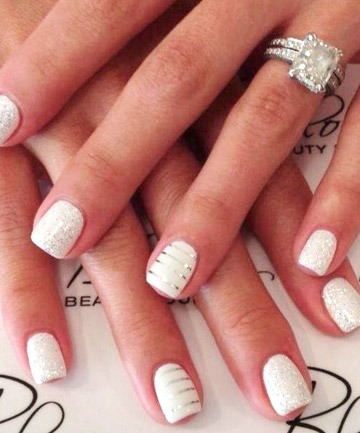 ✨Ditch The French Manicure And Try These 1⃣3⃣ Wedding Nail Designs!✨