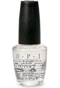  Wait until dry. After that put on a top coat of nail polish. Again for reminder it may seem strange but it does the work just to say again