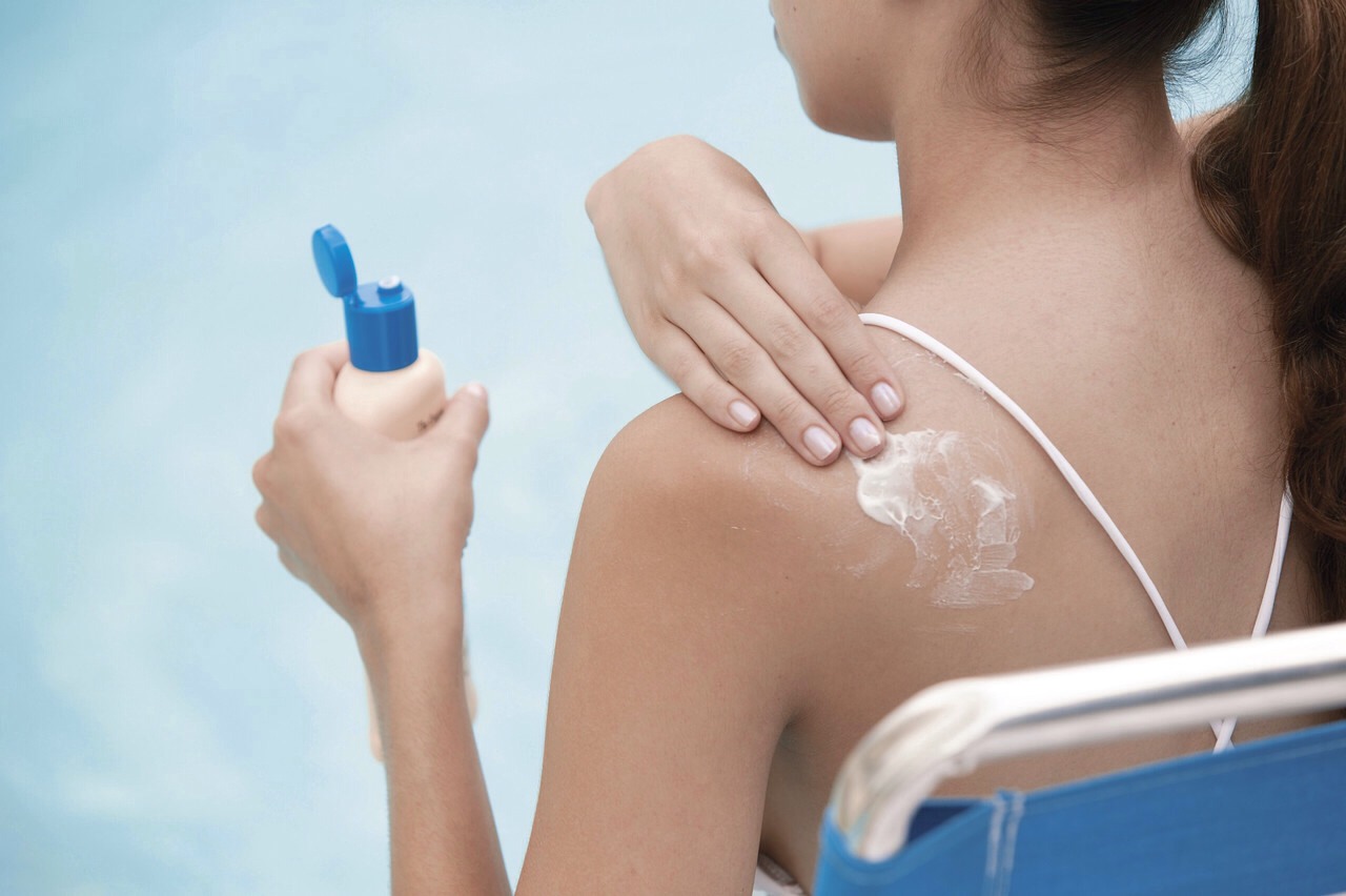 Where sunscreen when your outside for a long time. 