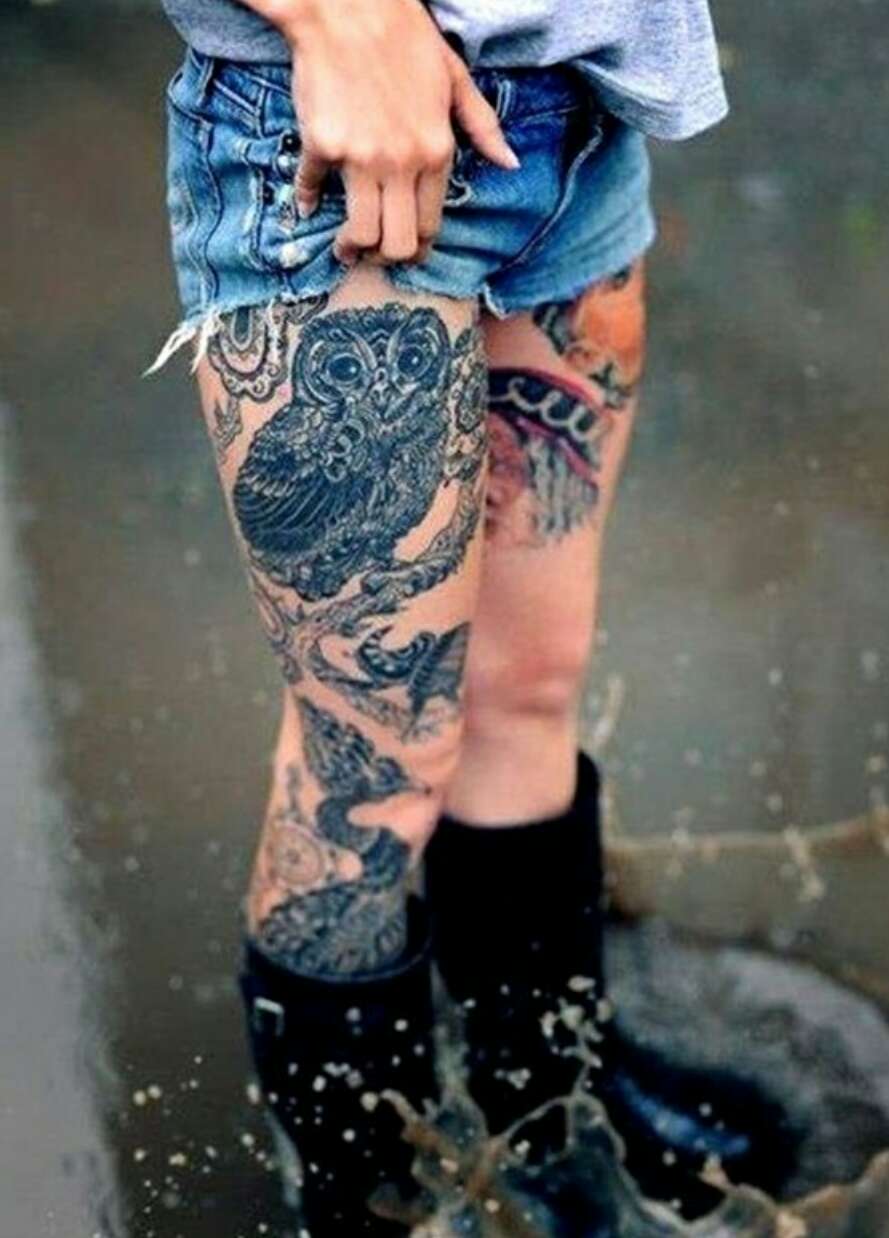 Beautiful Thigh Tattoos!!!!