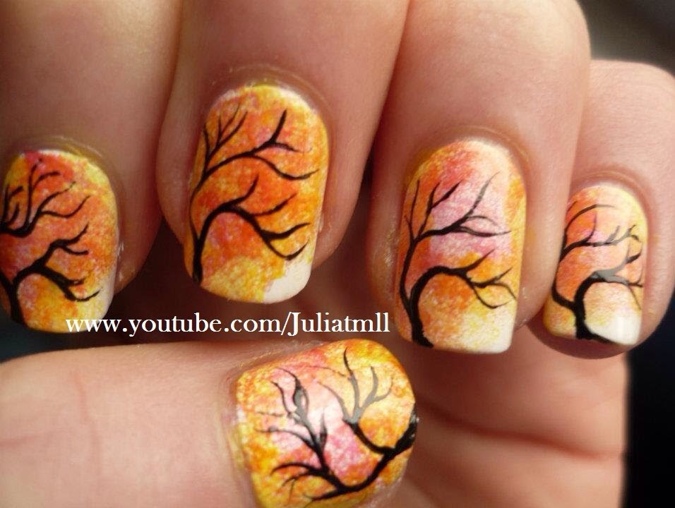 Fun Nail Art For Fall #fallnails