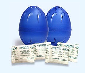Get an ethylene gas absorber for the fridge.
A set of 3 costs $16. These little pods absorb the ethylene emitted by fruits and vegetables to keep them fresh up to 3x longer.