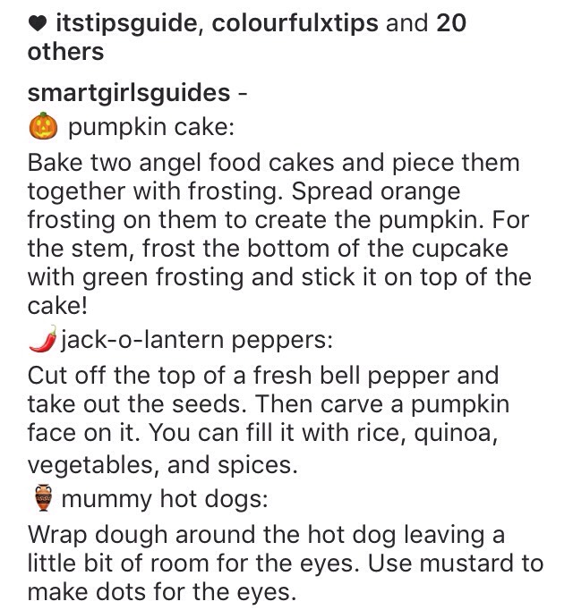 Halloween Food Ideas
