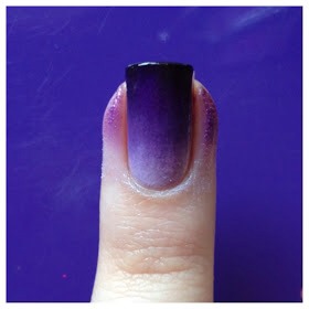 Purple Ombré Nails Tutorial 
