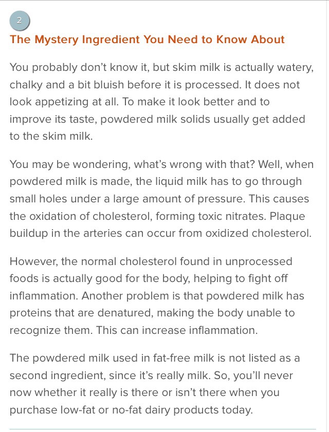6 Secrets You Dont Know About FAT FREE MILK❗️