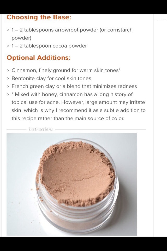 HOMEMADE FOUNDATION
