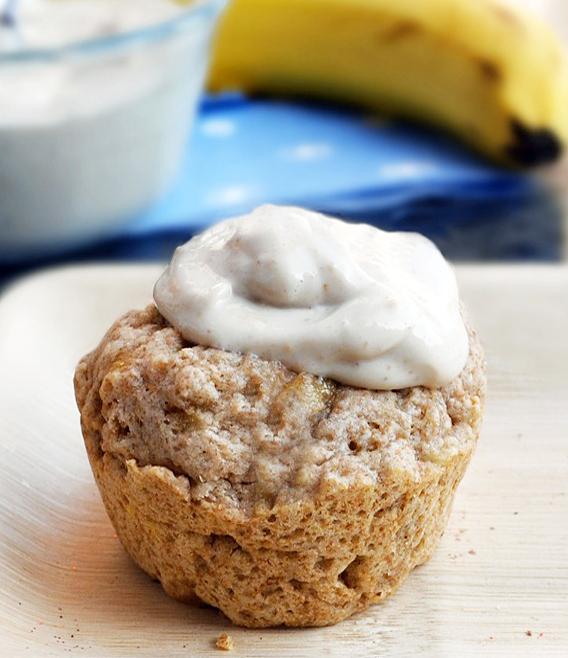 Banana Bread

http://chocolatecoveredkatie.com/2011/02/18/banana-bread-for-one/ 