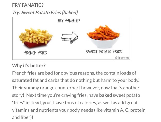 🍎🍊10 Simple Food Choices To Substitute For A Healthy And Slim Body🍎🍊