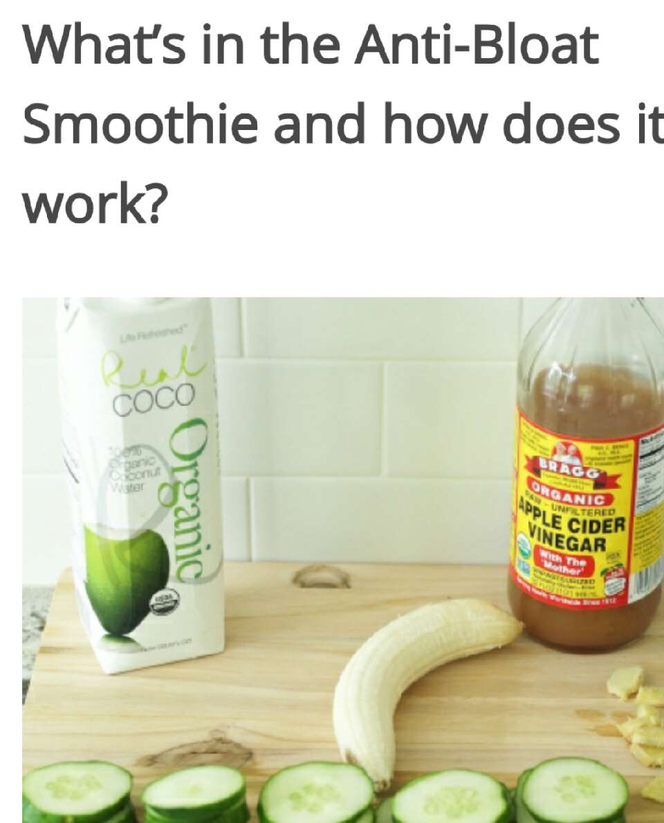 ⭐⭐ Anti-Bloat Smoothie ⭐⭐