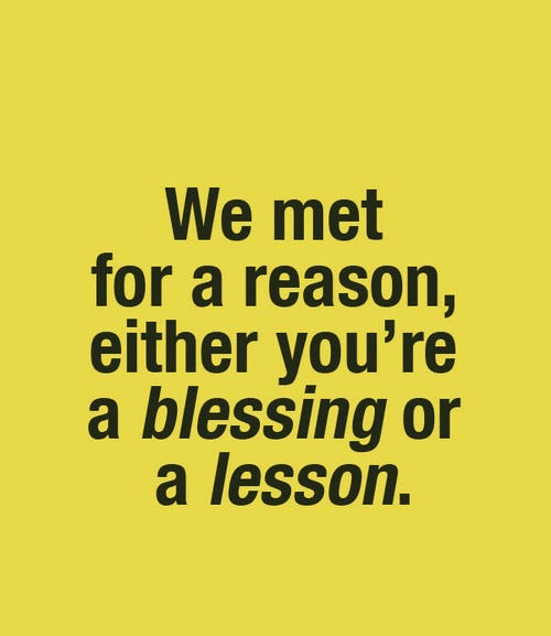Blessing👍🏼or a lesson📜