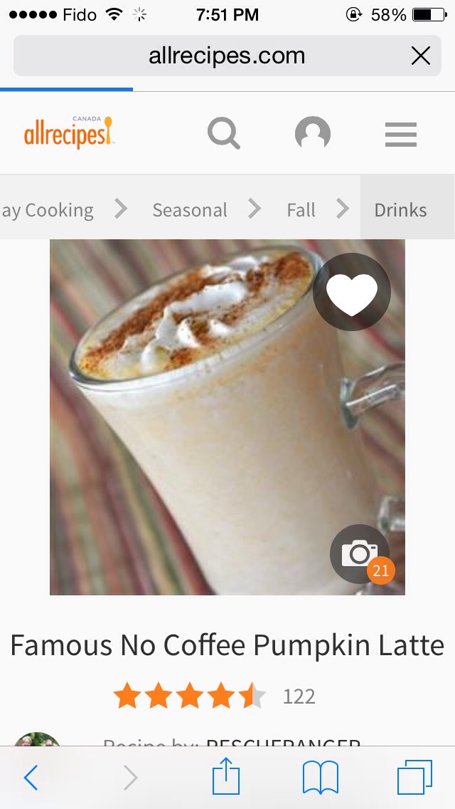 Fall Drinks