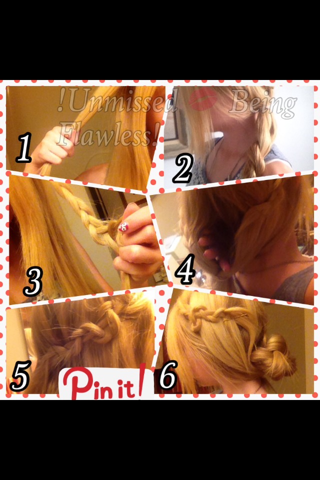 ✨The elegant pushed-up updo!✨
