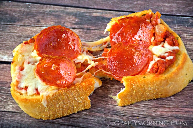 Texas Toast Garlic Bread Pizza