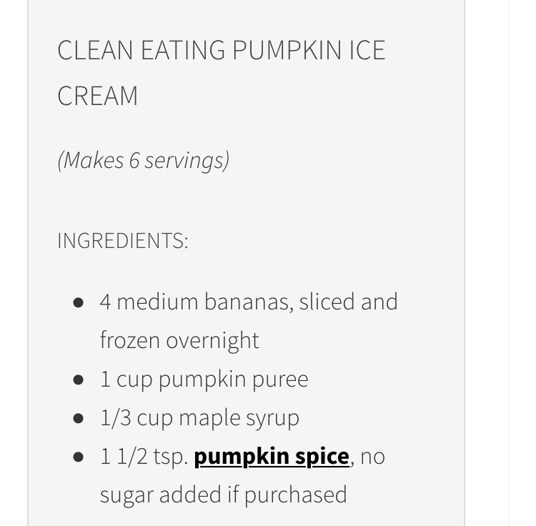 Pumpkin Ice Cream (Dairy Free)