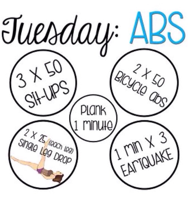 Weekday Workout For Sexy Body😉