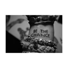 “Be the change”