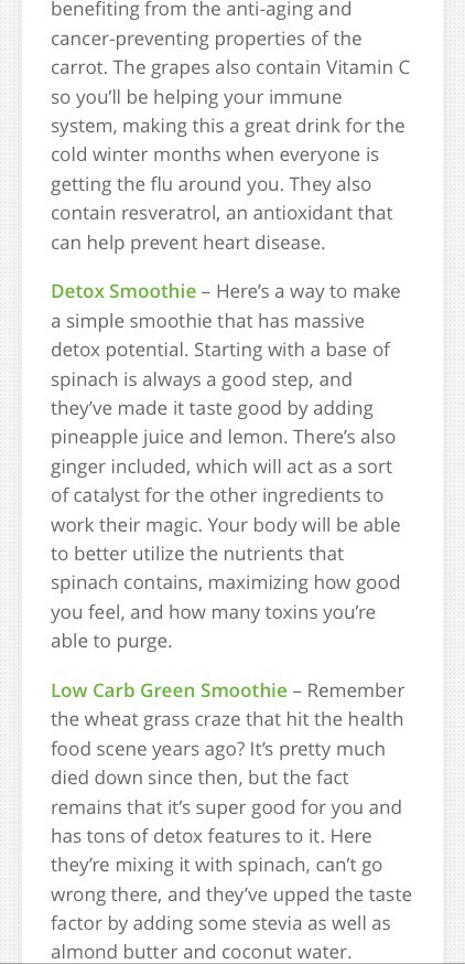 💟32 Detox Drinks And 8 Detox Waters💟