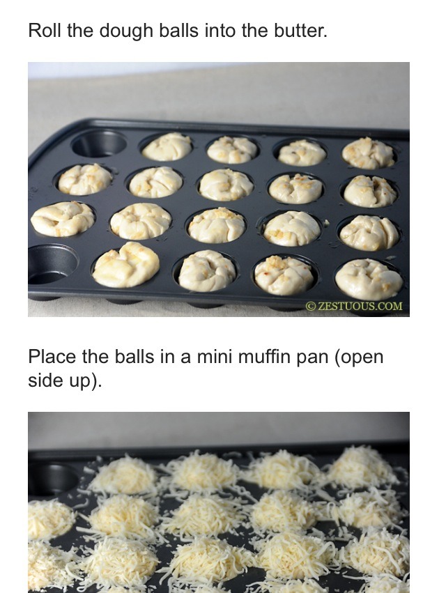 " Delicious Garlic & Cheese Biscuit Bombs"😋
