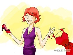 Wear red clothes. A red dress, skirt, or top can spark desire in a man on sight.

Some studies suggest that women wearing red are 56 percent more likely to be hit on or asked out than women wearing blue or white.
