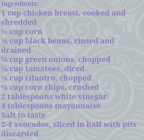 Avocado Chicken Salad