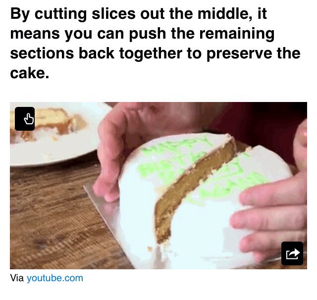 What If I Told You You've Been Cutting Cake Wrong All This Time?! 🎂🍰