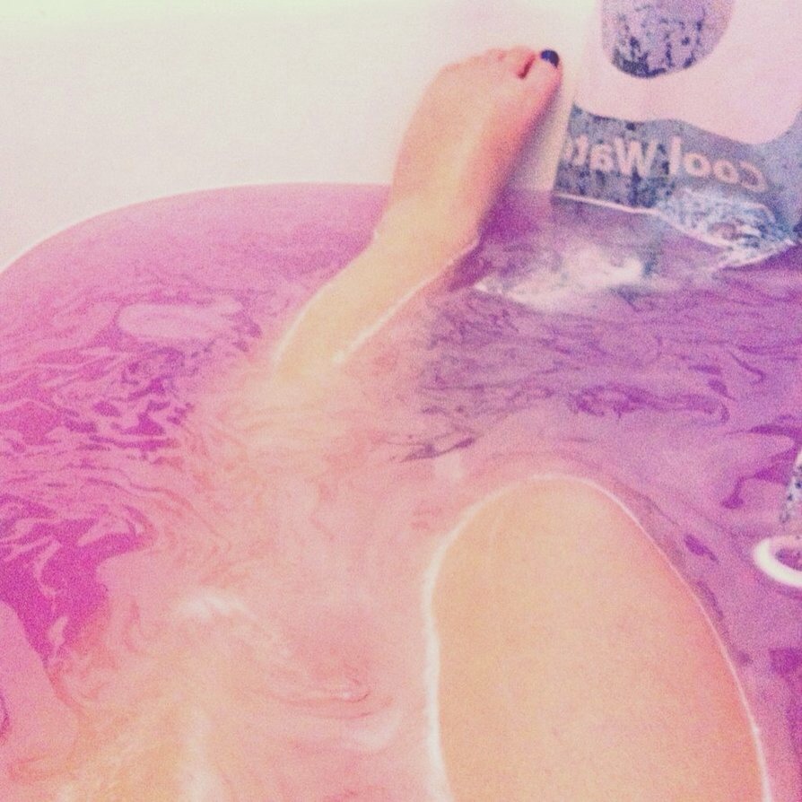 Long baths πwith bubbles, lush products, scented candles, music/silence/books π all optional