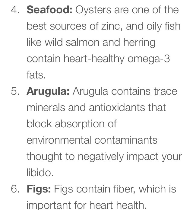 Foods For Sex