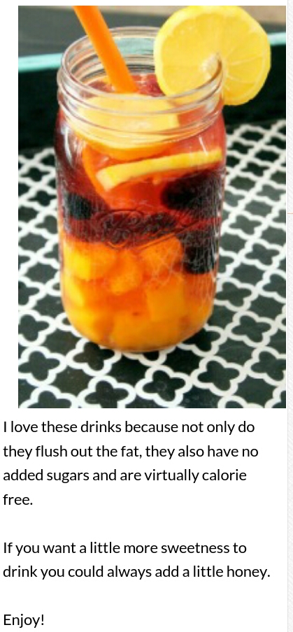 FLUSH FAT:MANGO BERRY SPA WATER AWSM WAY TO BEAT THE HEAT & FAT
