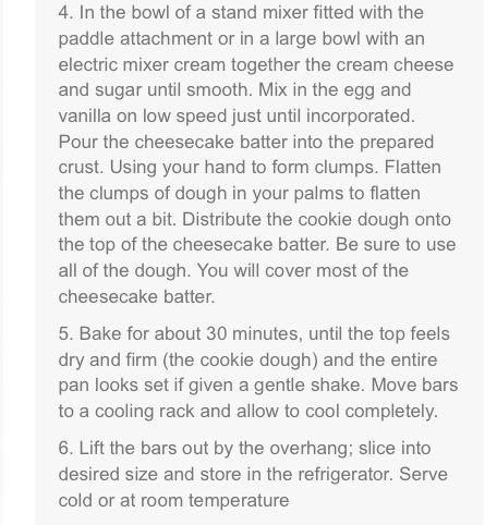💥✨🍫🍪 Easy To Make, Yummy Cookie Dough Cheesecake Bars! 🍪🍫✨💥